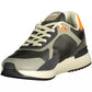 Green Leather Men Sneaker