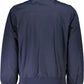 Blue Polyamide Men Jacket