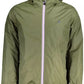 "Green Nylon Men's Jacket"