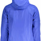 Blue Nylon Men Jacket