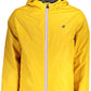 Yellow Nylon Men Jacket