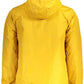 Yellow Nylon Men Jacket