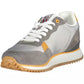 Gray Polyester Men Sneaker