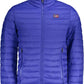 Blue Polyamide Men Jacket