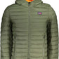 Green Polyamide Men Jacket