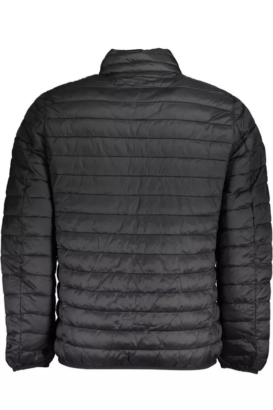 Black Polyamide Men Jacket