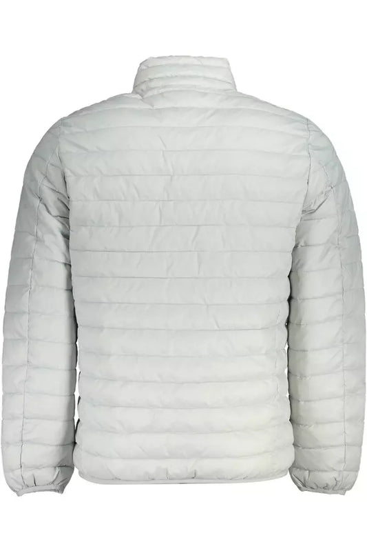 Gray Polyamide Men Jacket