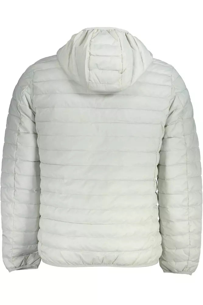 Gray Polyamide Men Jacket