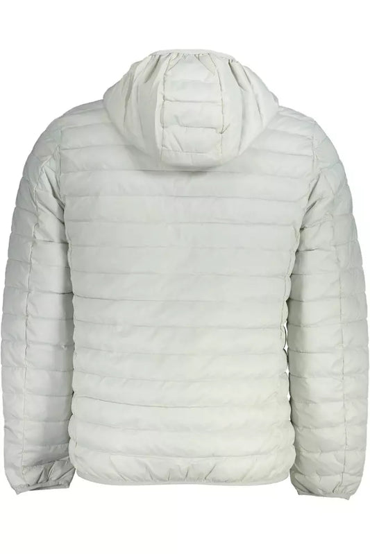 Gray Polyamide Men Jacket