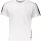 White Cotton Men T-Shirt