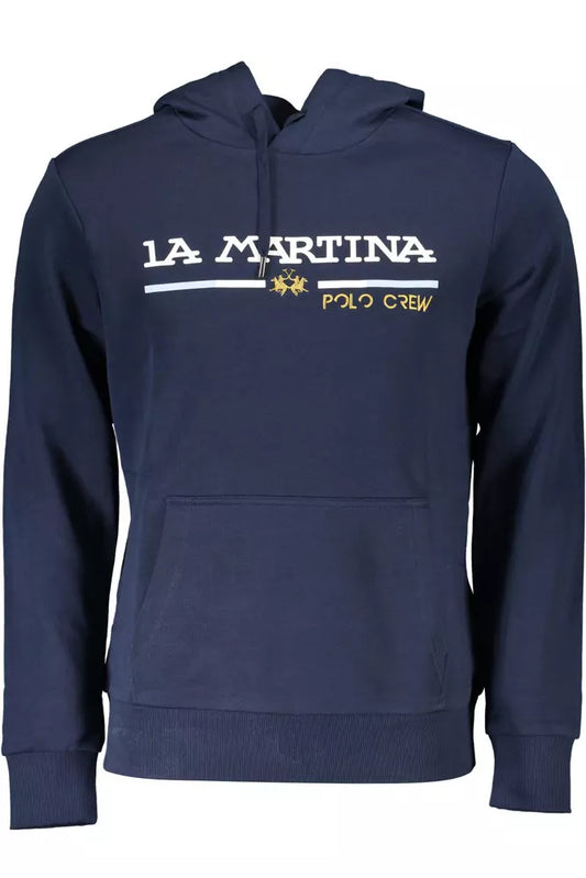 Blue Cotton Mens Sweatshirt