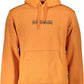 Orange Cotton Men Sweater