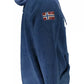 Blue Polyester Men Sweater