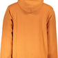 Orange Cotton Men Sweater
