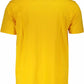 Yellow Cotton Men T-Shirt