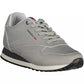 Gray Eco Leather Men Sneaker
