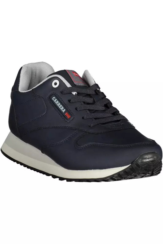 Blue Polyethylene Men Sneaker