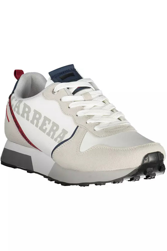 White Eco Leather Men Sneaker