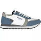 White Polyethylene Men Sneaker