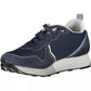 Blue Eco Leather Men Sneaker