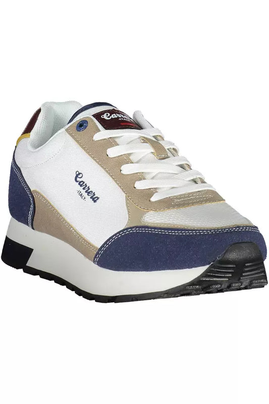 White Eco Leather Men Sneaker