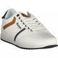 White Polyethylene Men Sneaker