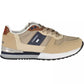 Beige Eco Leather Men Sneaker