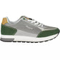 Gray Eco Leather Men Sneaker