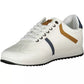 White Polyethylene Men Sneaker