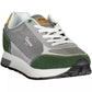 Gray Eco Leather Men Sneaker