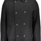 Black Wool Men Jacket