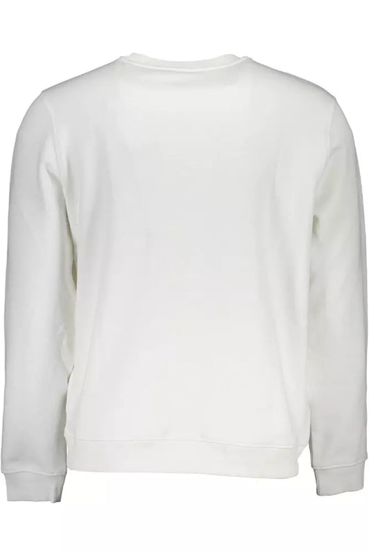 White Cotton Men Sweater