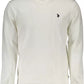 White Cotton Men Sweater