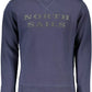 Blue Cotton Men Sweater