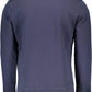 Blue Cotton Men Sweater
