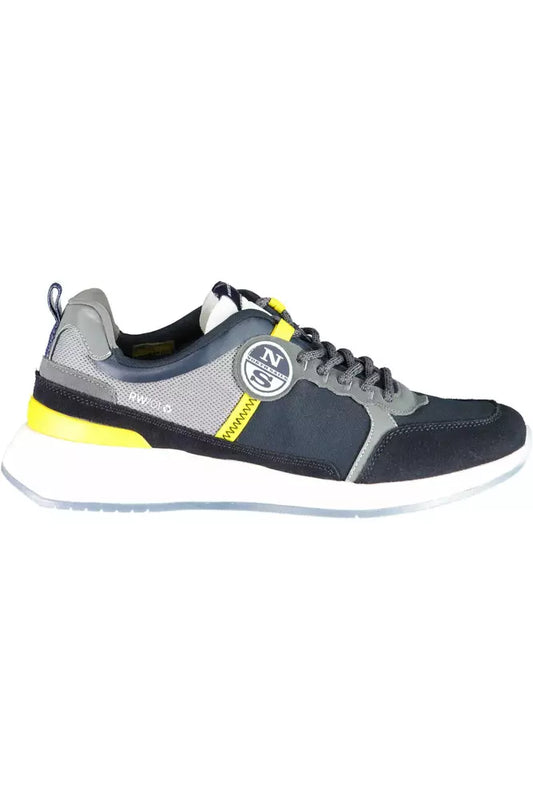 Blue Synthetic Men Sneaker