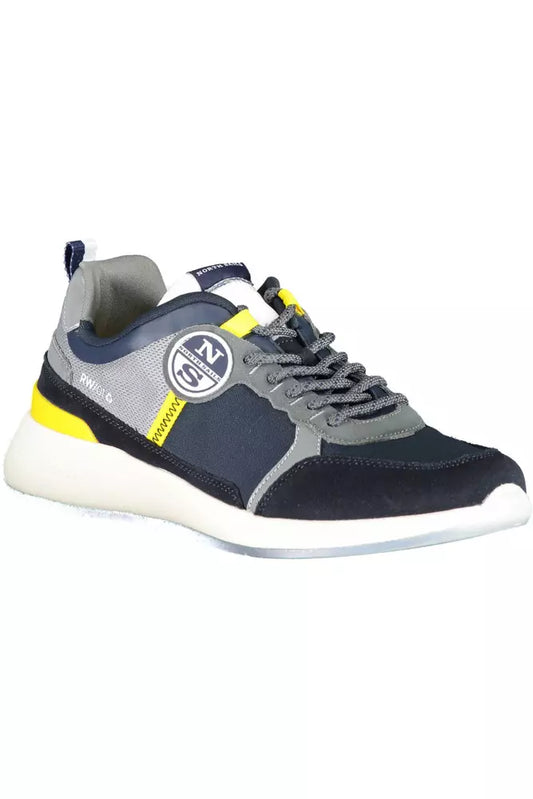 Blue Synthetic Men Sneaker