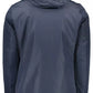 Blue Polyester Men's Jacket