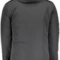 Black Polyester Men Parka