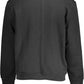 Black Cotton Men Sweater