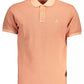 Pink Cotton Men Polo