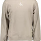 Gray Cotton Men Sweater