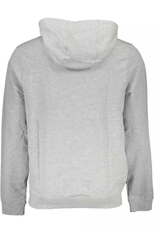 Gray Cotton Men Sweater