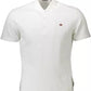 White Cotton Men Polo