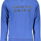 Blue Cotton Men Sweater