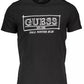 Black Cotton Men T-Shirt