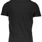 Black Cotton Men T-Shirt