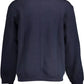 Blue Cotton Men Sweater