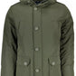 Green Polyester Men Jacket