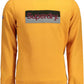 Orange Cotton Men Sweater